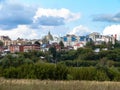 The landscape of the city of Kaluga in Russia.